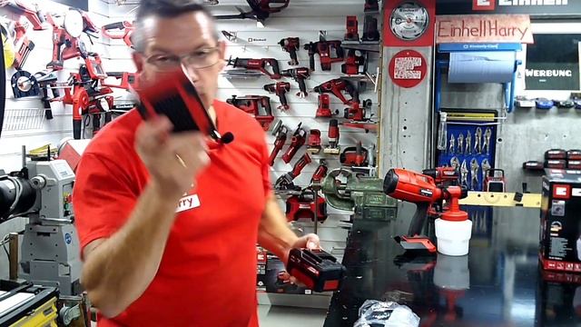 Einhell PXC Akku Farbsprühsystem TC-SY 18/60 Li unboxing by #einhellharry #einhell_ag смотреть онлайн