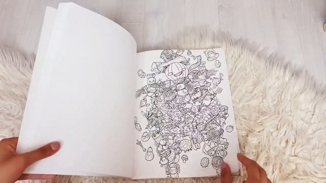 Листаем и болтаем/Переполох дудлов / doodle chaos Раскраски-Антистресс смотреть онлайн