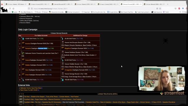 Events in EVE - Crimson Harvest смотреть онлайн