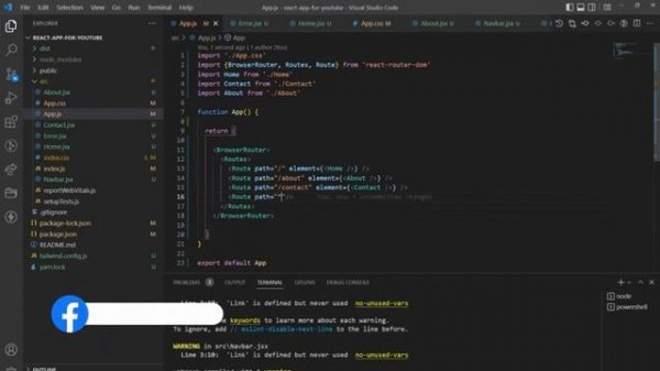 Create Route Error page in React Router v6 in React.js | Visualization Through Code at @techroof