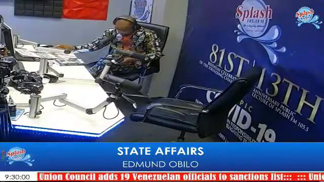 #StateAffairs with Edmund Obilo 20-3-2021 смотреть онлайн