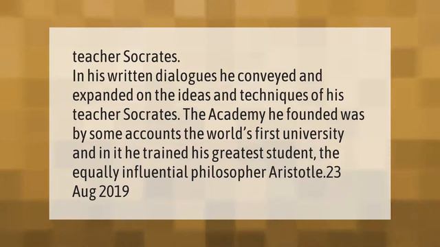 Who was Plato's most famous teacher? смотреть онлайн