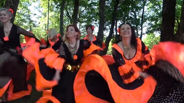 Veselova dance group. Цыганский танец. Певица - Слава. смотреть онлайн