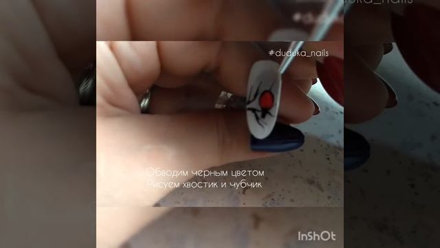 Снегири на ногтях смотреть онлайн