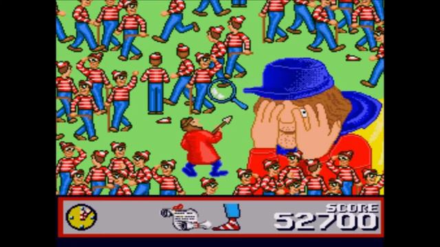 SEGA Genesis, Where's Waldo Playthrough смотреть онлайн