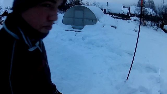 Как сделать снежный дом(ФОРT из СНЕГА) смотреть онлайн