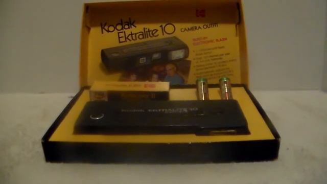 KODAK EKTRALITE 10 Camera outfit 1978 смотреть онлайн