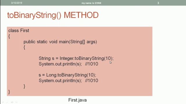 Wrapper Classes in Java | #11 | toBinaryString() Method of Wrapper (Integer & Long) Classes in Java смотреть онлайн