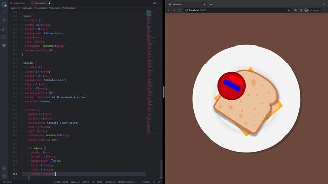 Pure CSS Sandwich смотреть онлайн