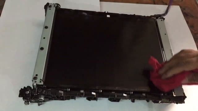 how to remove the intermediate transfer belt on HP LaserJet Pro 200 color MFP M276nw Printer смотреть онлайн