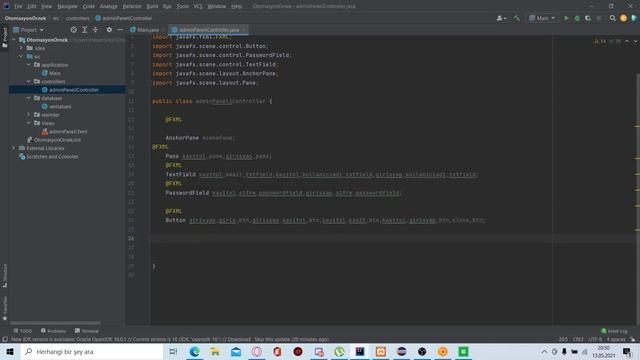 Java Fx Basit Bir Otomasyon Örneği with Intellij Idea смотреть онлайн