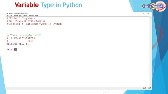 Session2- Variable Types in Python - In Hindi смотреть онлайн