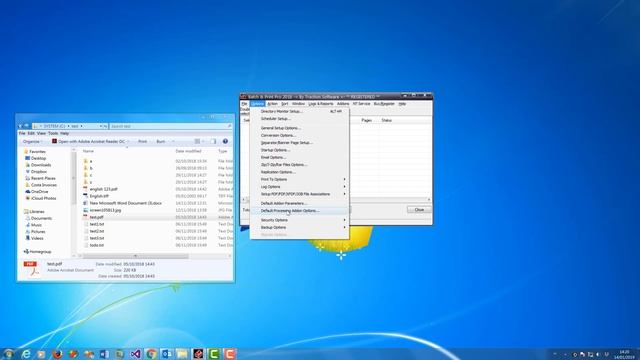How to print a PDF directly without Adobe Reader or Acrobat to a postscript printer смотреть онлайн