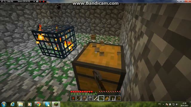 Minecraft 1.5 дом в пещере смотреть онлайн