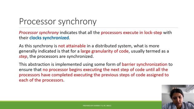 Processor Synchrony Distributed Computing Module 1 L4 KTU Malayalam смотреть онлайн