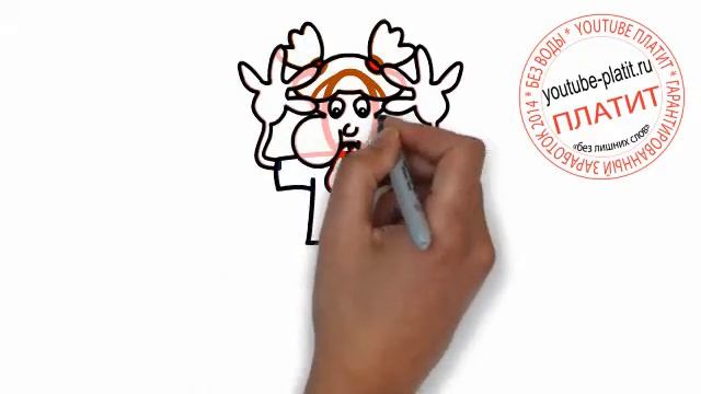 Как нарисовать девочку поэтапно карандашом смотреть онлайн