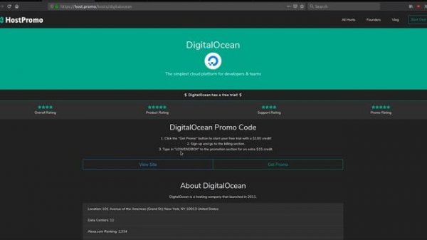 DIGITALOCEAN FREE TRIAL $115 CREDIT (UPDATED) ???