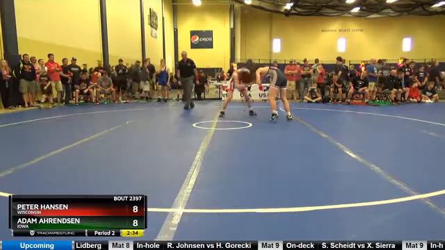 Cadet Men 152 Peter Hansen Wisconsin Vs Adam Ahrendsen Iowa смотреть онлайн