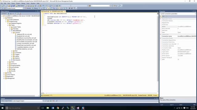 Microsoft SQL Server Management Studio Part 5 - Create Tables with Script and using Code Snippets смотреть онлайн
