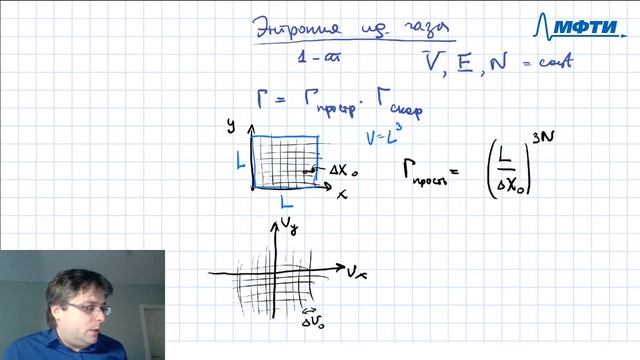 Лекция №11 "Теплоёмкость. Энтропия. Флуктуации." (Попов П.В.) смотреть онлайн