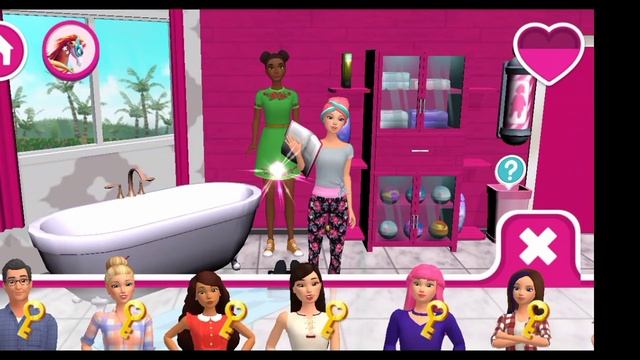 New Barbie doll dream House game//2020// смотреть онлайн