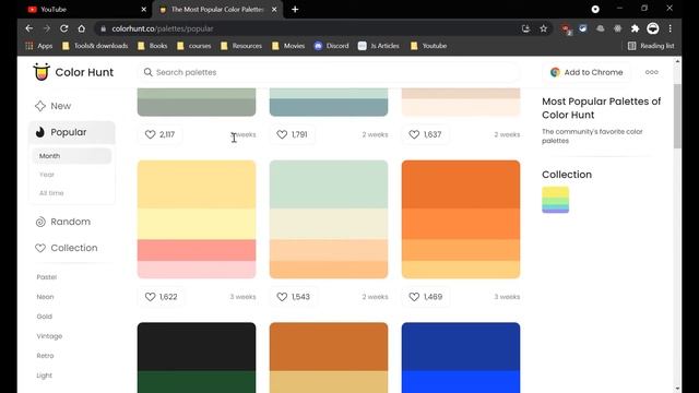 The Best UX/UI Color Palettes Ever || Color Picker For Designers || смотреть онлайн