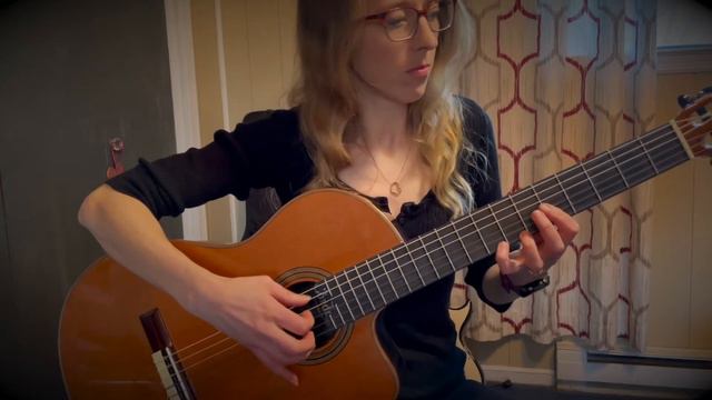 Estudio in E minor Tarrega Classical Guitar смотреть онлайн