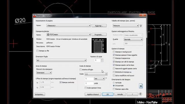 Corso di Autocad 14 Fase di stampa Parte 1 смотреть онлайн