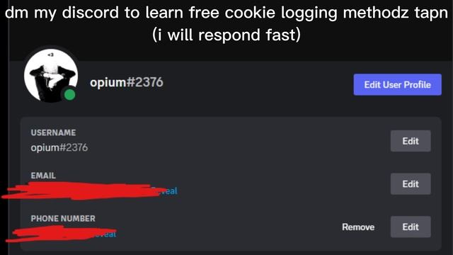 Cookie Logger free method dm me (tapn fast) смотреть онлайн