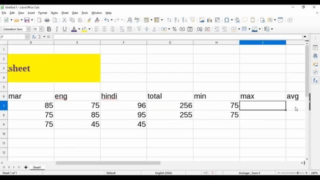 How To Use Edit Menu In Libre Office Calc | In Hindi | Smartbyte Computer | смотреть онлайн
