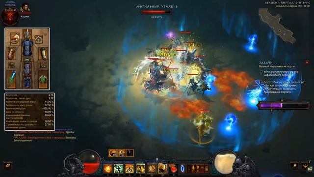 Diablo 3: LoD Монах Стремительность урагана и Наследие снов 2.6.7 смотреть онлайн