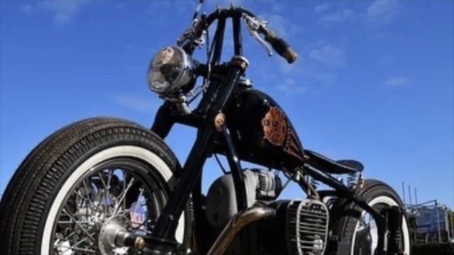 Ставим автомобильную покрышку на байк - что получаем? смотреть онлайн