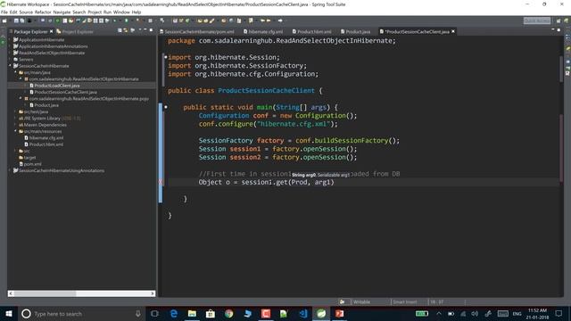 Lesson - 14 : Hibernate - Session Level cache using XML and Annotation based Configuration смотреть онлайн