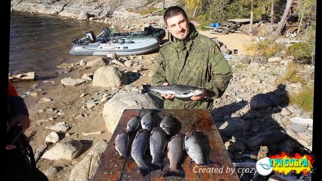 Рыбалка в Карелии, Пяозеро 2018 год смотреть онлайн
