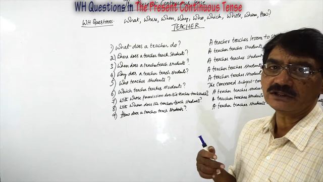 WH Questions in The Present Continuous Tense смотреть онлайн