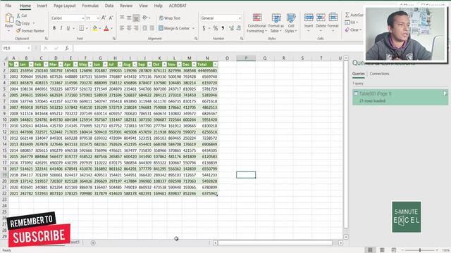 How to import a table from PDF into Excel with auto update #pdf #table #excel #import #dynamicupdat смотреть онлайн