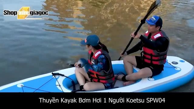 Thuyền Kayak Bơm Hơi 1 Người Koetsu SPW04