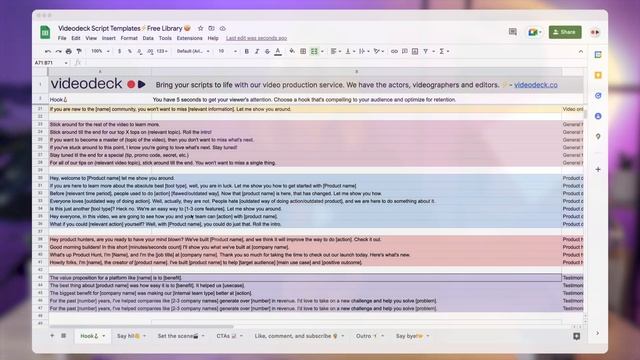 Free Video Script Templates ⚡ Free Library of 9+ Script Templates смотреть онлайн