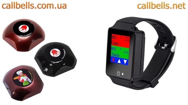 Мега Хит Продаж! Популярная Кнопка Вызова Официанта RECS HCM-250 для Ресторана | callbells.net смотреть онлайн