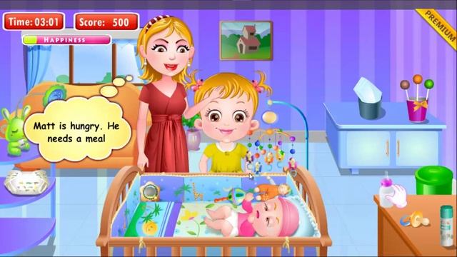 Baby Hazel Diaper Change - Baby Hazel Newborn Baby game смотреть онлайн