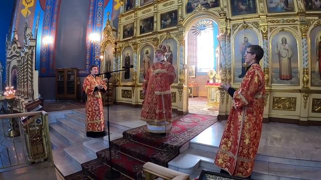 Проповедь Преосвященнейшего епископа Алексия в день Собора Архистратига Михаила смотреть онлайн