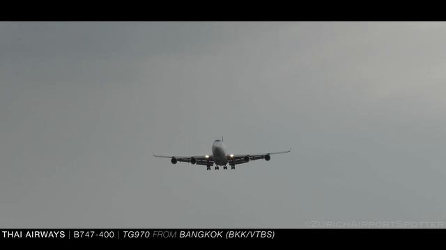 Dark Morning Landings Ft. A350 B777 B747 - Zurich Airport Plane Spotting | 4K