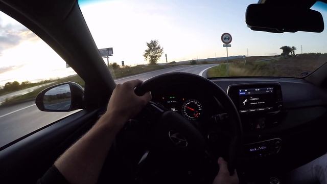 Hyundai I30 N Performance Fastback POV Test Drive + Acceleration 0 - 210 Km/h