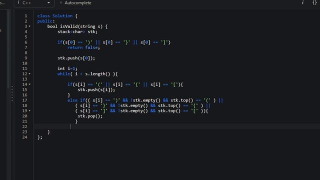 #20 Valid Parentheses | Top Interview Questions | Ultimate Leetcode Challenge смотреть онлайн