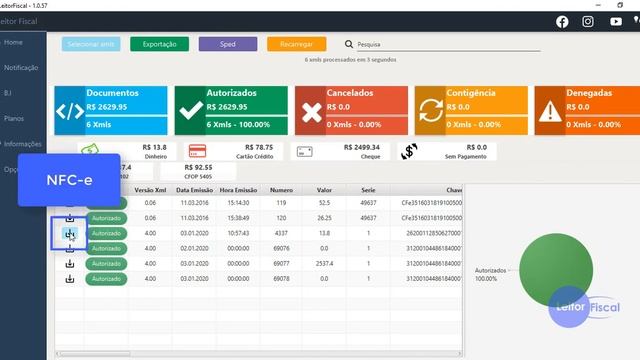 Como converter xml de nota fiscal NF-e, CF-e (SAT) e NFC-e para PDF (DANFE)? смотреть онлайн