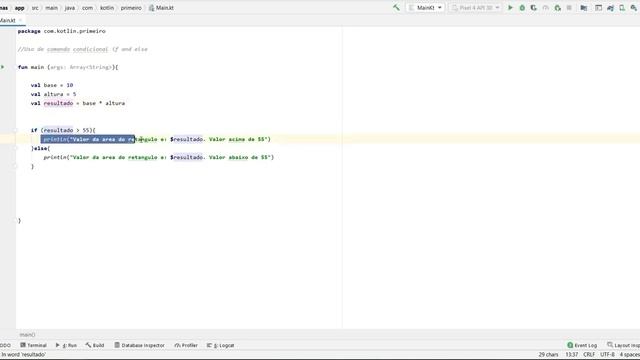 AULA KOTLIN 10 - COMANDO IF E ELSE смотреть онлайн
