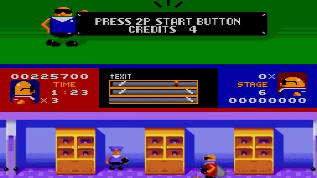 [Full GamePlay] Bonanza Bros. (Hard Mode) [Sega Megadrive/Genesis] смотреть онлайн