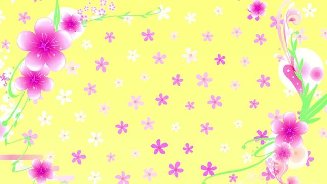 Футаж Нежные цветы. Красивый фон для видео-монтажа смотреть онлайн