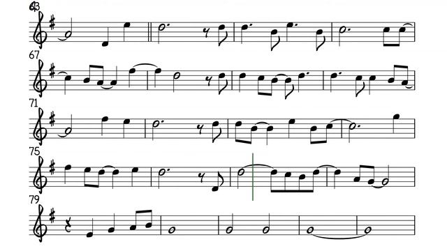 Through The Years Flute Violin Sheet Music Backing Track Play Along Partitura