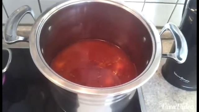 Спагетти с томатным соусом. Tunisian Spagetti.
